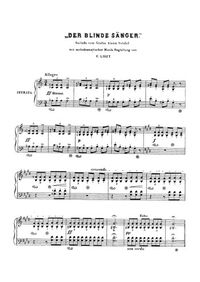 Ballade Der Blinde sanger - Franz Liszt